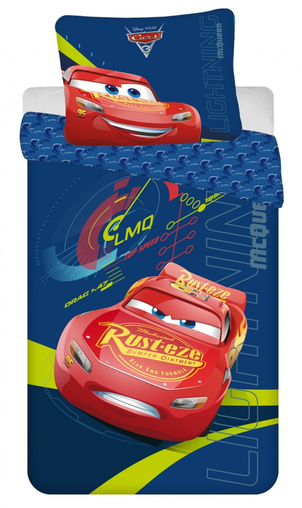 Puuvillane voodipesu 140×200 cm "Cars"