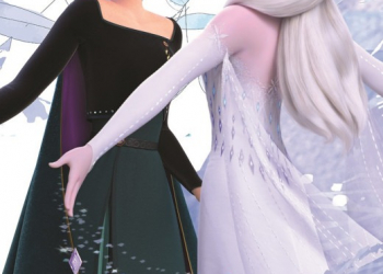 Puuvillane saunalina „Frozen“ 70×140 cm – laste ja fännide rätik