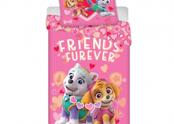 Puuvillane voodipesu 140×200 cm “Paw Patrol” – laste voodipesukomplekt