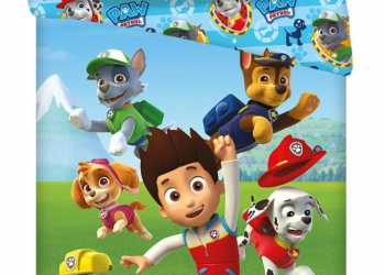 Puuvillane voodipesu 140×200 cm “Paw Patrol” – laste voodipesukomplekt