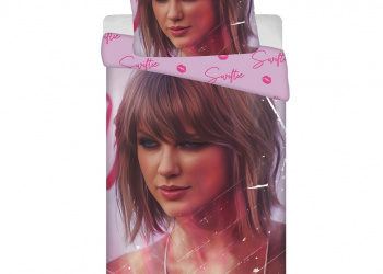 Puuvillane voodipesu 140×200 cm “Taylor Swift” – laste voodipesukomplekt