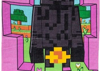 Puuvillane saunalina „Minecraft“ 70×140 cm – laste ja fännide rätik